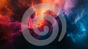 Celestial Nebula Cosmic Cloudscape Stellar Dust