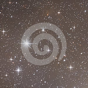 A celestial scene of shimmering stars and galaxies against a deep, velvety black backdrop5, Generative AI photo
