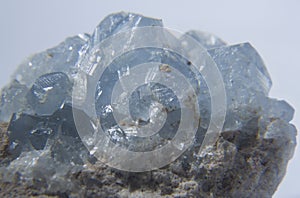 Celestine crystals gem