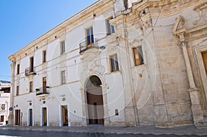 Celestini Palace. Manfredonia. Puglia. Italy. photo