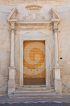 Celestini Palace. Manfredonia. Puglia. Italy. photo