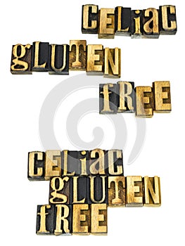 Celiac gluten free sprue message