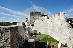 Celje medieval castle in Slovenia photo