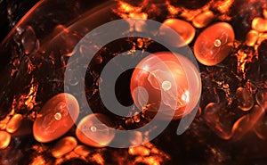 Cell, bacteria or virus