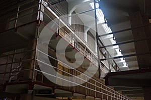 Alcatraz Prison Cell Block