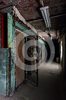 Cell Block - Ohio State Reformatory Prison - Mansfield, Ohio