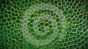 Cell green background. Green background from the cells.