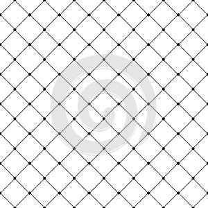 Cell, grid with diagonal lines seamless background