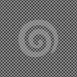 Cell, grid with diagonal lines seamless background