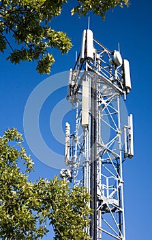 Cell phone antenna tower