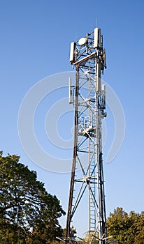 Cell phone antenna tower