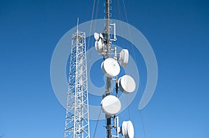 Cell phone antenna tower