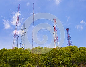 Cell phone and communication towers