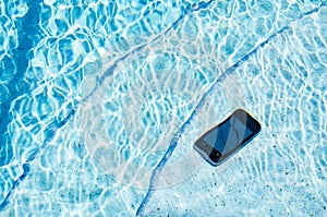 A Cell Phone That Fell Into The Pool