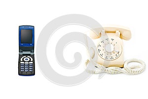 Cell Phone, Rotary Phone