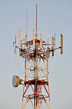 Cell phone tower antenna