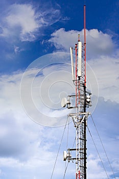 Cell site vertical view