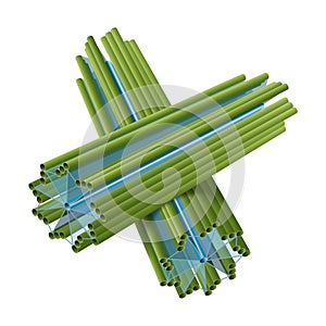 Cell structure of centriole.