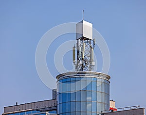 Cell Tower Skyscraper Top