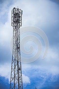 Cell Tower structure to enhance cellular network communications.