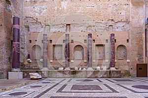 Cella della Dea Roma
 Cella dedicated to the Goddess Roma
 on the Palatine Hill, Rome, Italy. photo