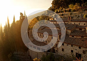 The celle of s. francesco in cortona