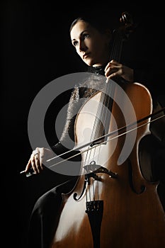 Cello cellist player classical musician photo