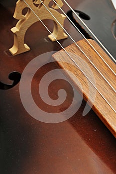 Cello closeup background
