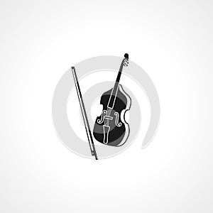 Cello icon. Cello vector icon. Cello isolated icon