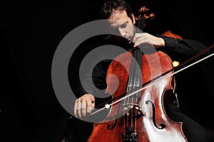 Cello music photo