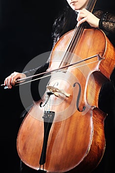 Cello player