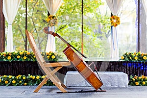 Cello at wedding