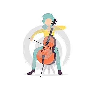 Cello pretty woman character musician