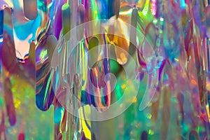 Cellophane and lights background Two-Illustration