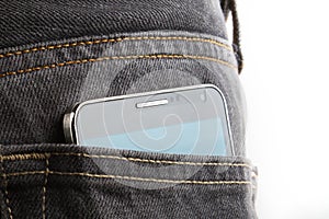 Cellphone in back pocket