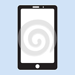 Cellphone icon, smartphone vector illustration