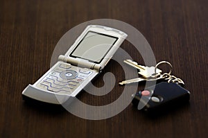 Cellphone and keys