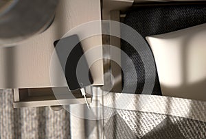 Cellphone Next To The Bed