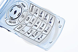 Cellphone number pad