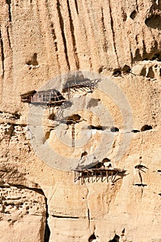 Cells of Meteora in Trikala, Greece.