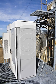 Cellular cabinets on the platform