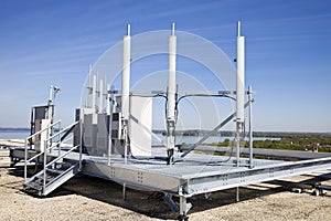 Cellular equipment on the roof