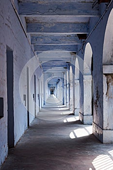 Cellular Jail, also know as Kala Pani.