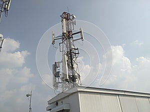 Cellular mobile antena tower