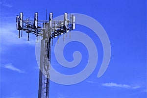 Cellular phone antennas & tower    space right