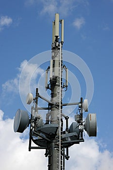 Cellular phone network mast