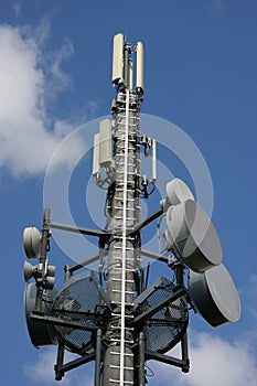 Cellular phone network mast