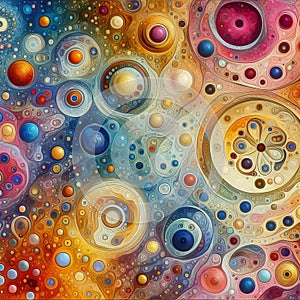 Cellular Symphony Microscopic patterns inspired by cells with in