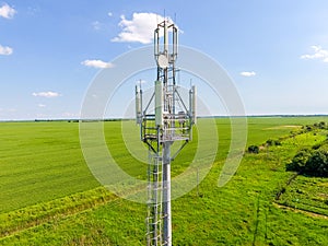 Cellular tower. Equipment for cellular and mobile signal