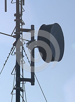 Cellular transmission antenna tower